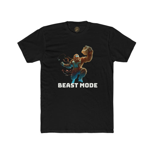 Beast Mode Unisex Crew Tee, Funny Gift for Fitness Lovers, Gym Apparel, Cool Casual Wear, Motivational Shirt