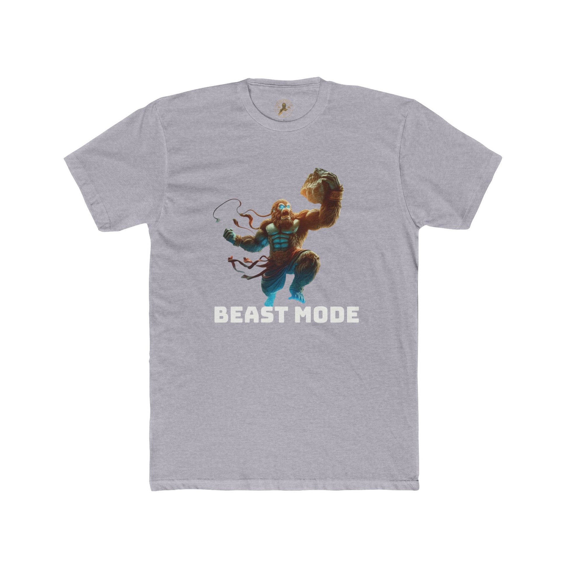 Beast Mode Unisex Crew Tee, Funny Gift for Fitness Lovers, Gym Apparel, Cool Casual Wear, Motivational Shirt
