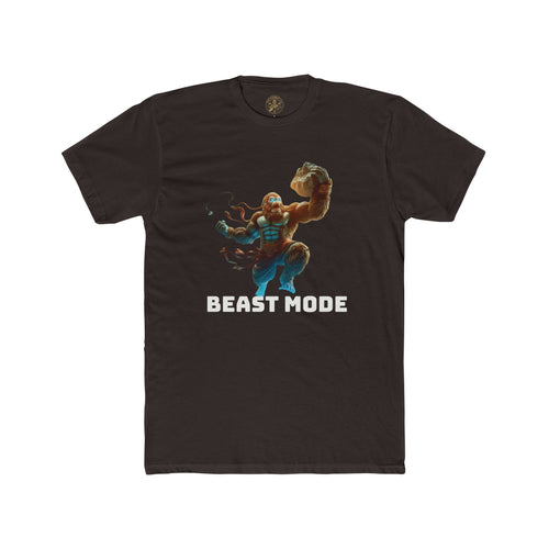 Beast Mode Unisex Crew Tee, Funny Gift for Fitness Lovers, Gym Apparel, Cool Casual Wear, Motivational Shirt